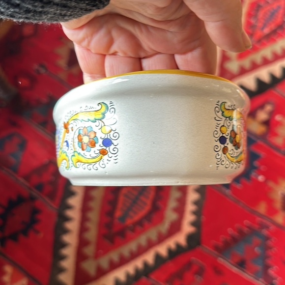 🇮🇹 Ceramica Nova Deruta Italian pottery. Decorated with decal and hand painted - Picture 4 of 15